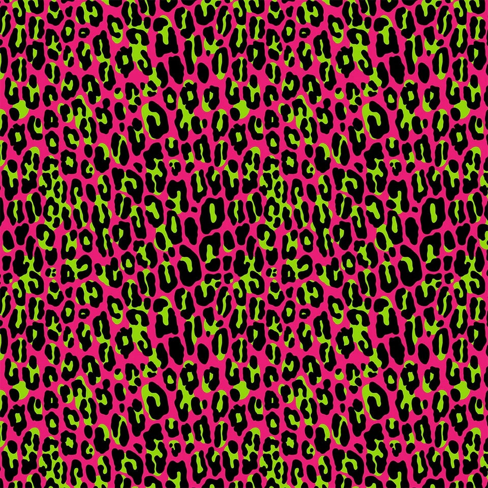 Pink Leopard Shower Curtain-Shower Curtains-Scarlett Dawn