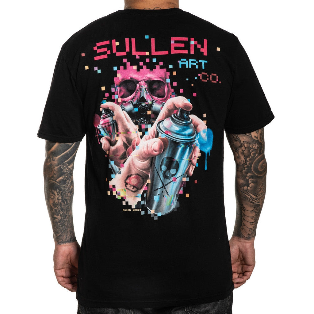 Pixel Standard Fit Mens T-Shirt-Mens T-Shirts & Tanks-Scarlett Dawn