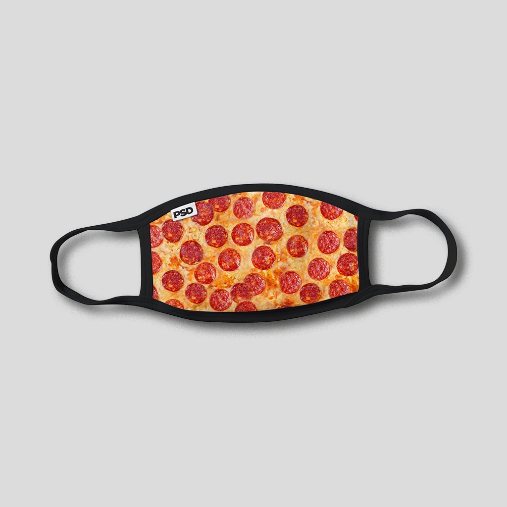 Pizza Face Mask-Face Masks & Wraps-Scarlett Dawn