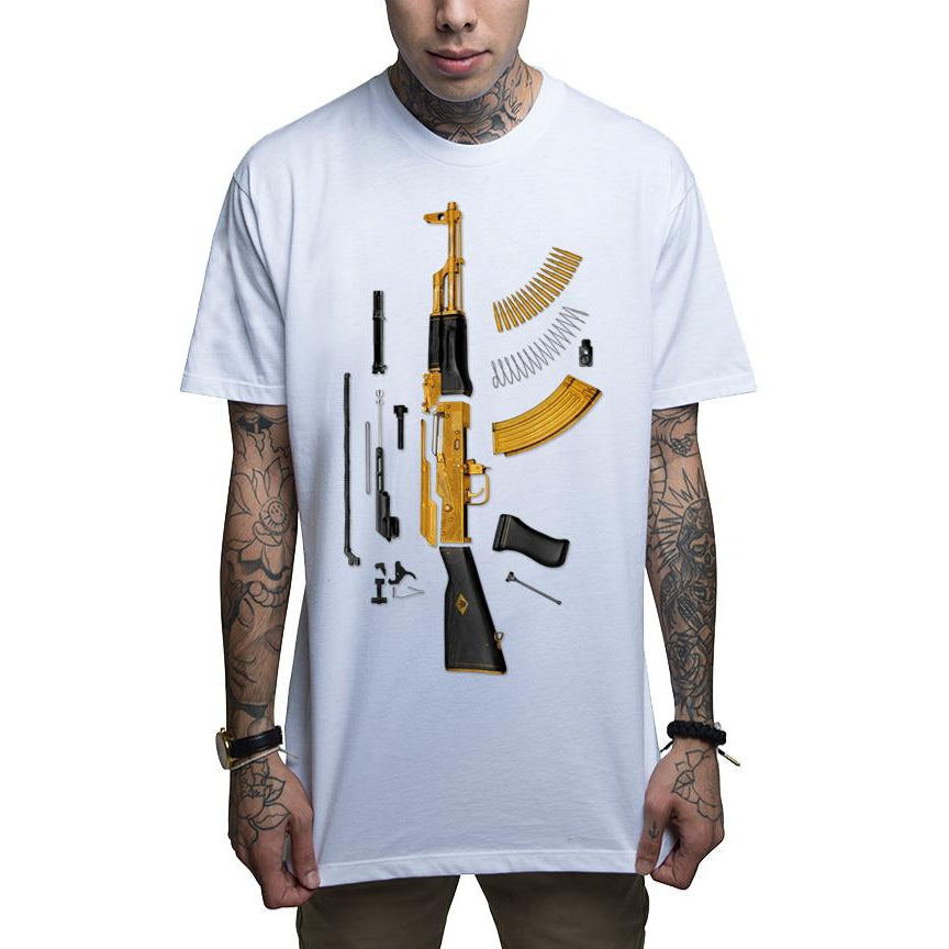 Plated White Mens T-Shirt-Mens T-Shirts & Tanks-Scarlett Dawn