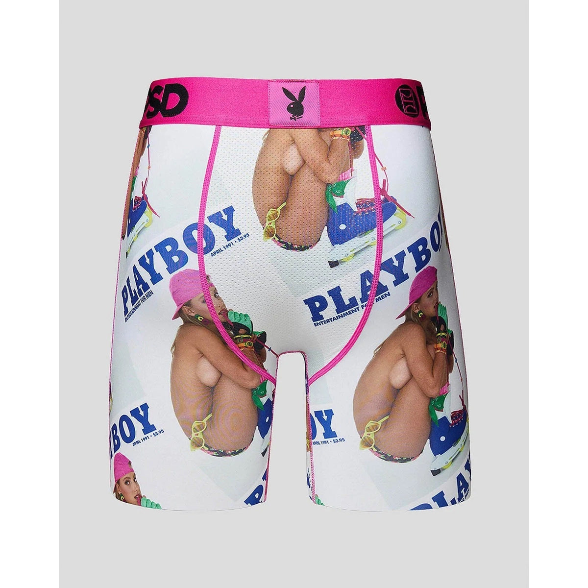 Playboy Skater Boxer Briefs-Mens Underwear-Scarlett Dawn