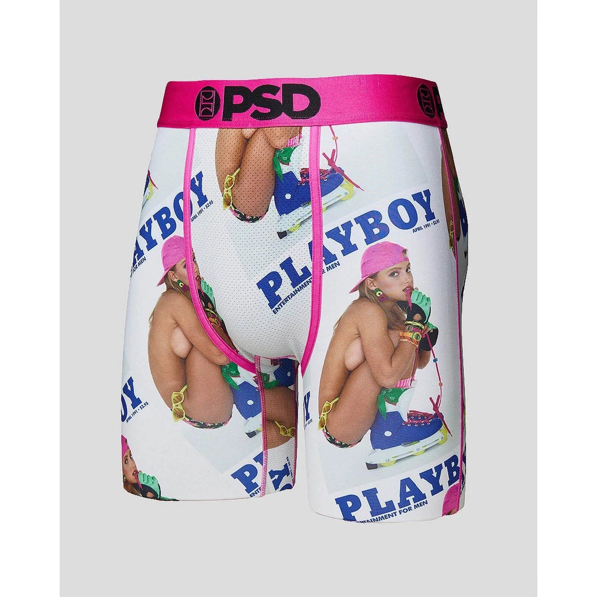 Playboy Skater Boxer Briefs-Mens Underwear-Scarlett Dawn