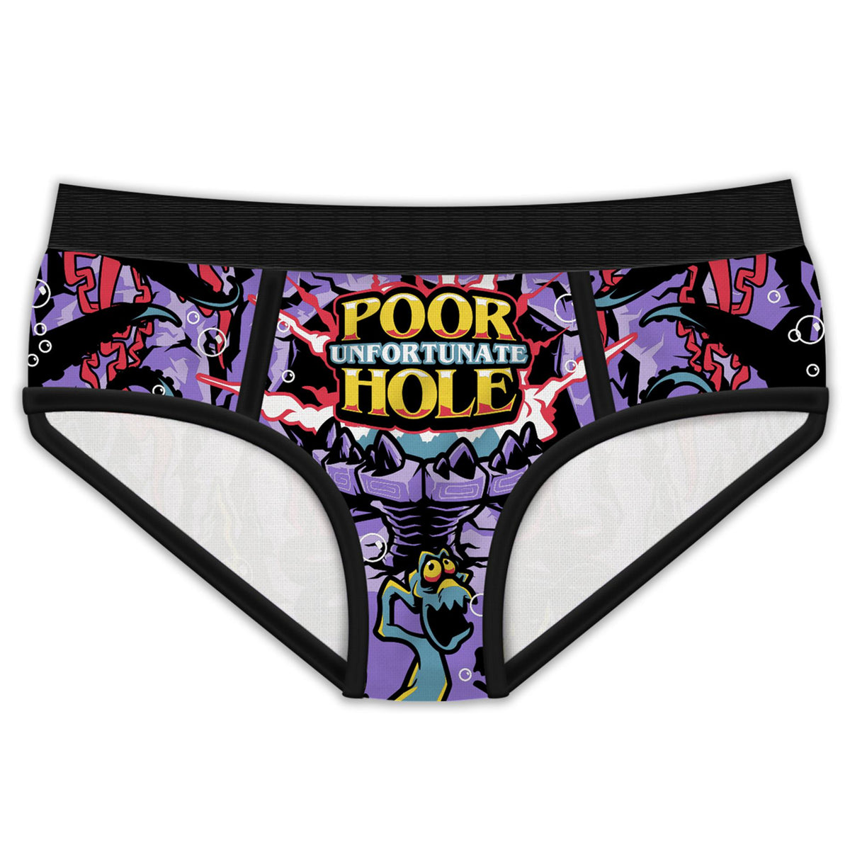 Poor Unfortunate Hole Period Panties-Womens Underwear-Scarlett Dawn
