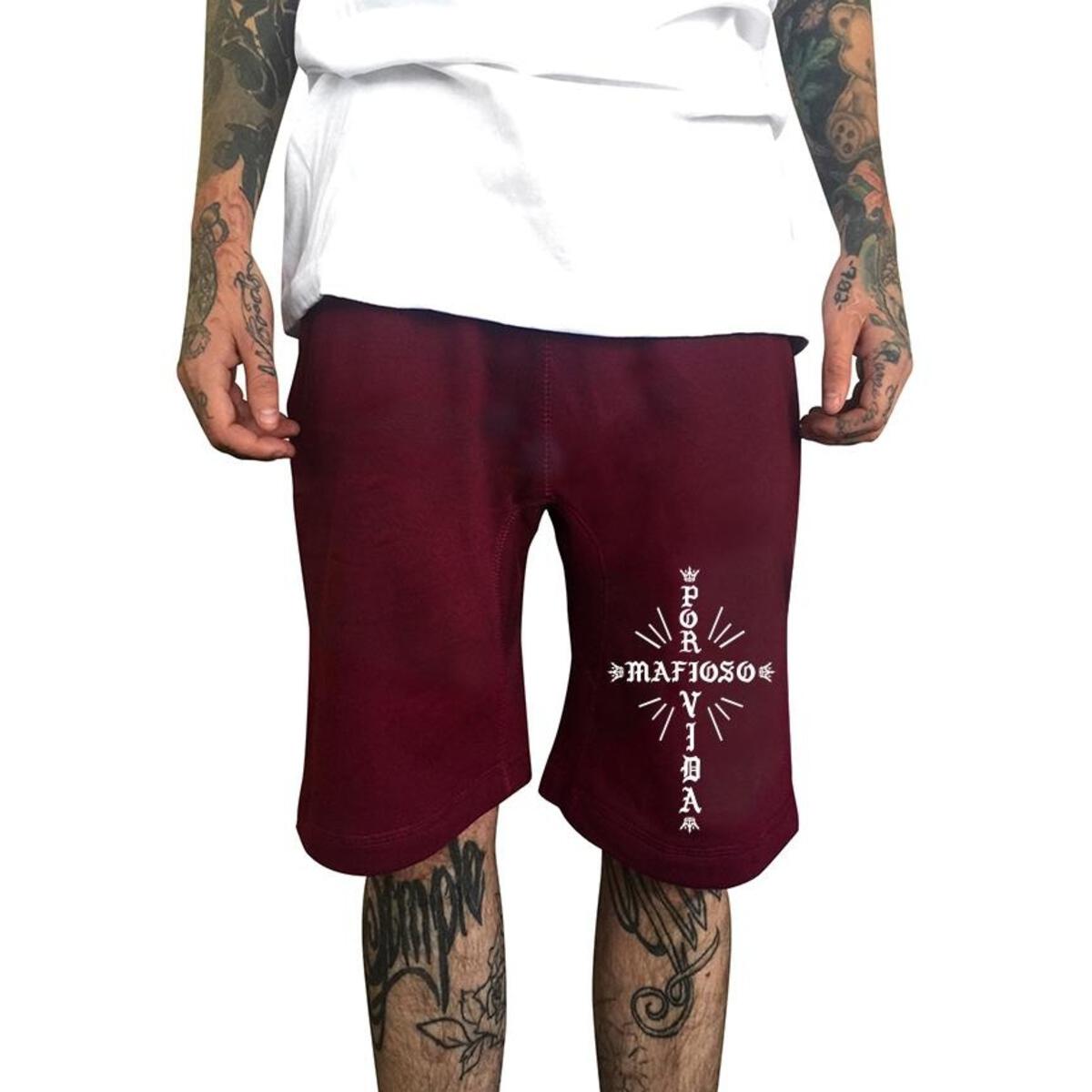 Por Vida Cotton Shorts-Mens Shorts & Pants-Scarlett Dawn