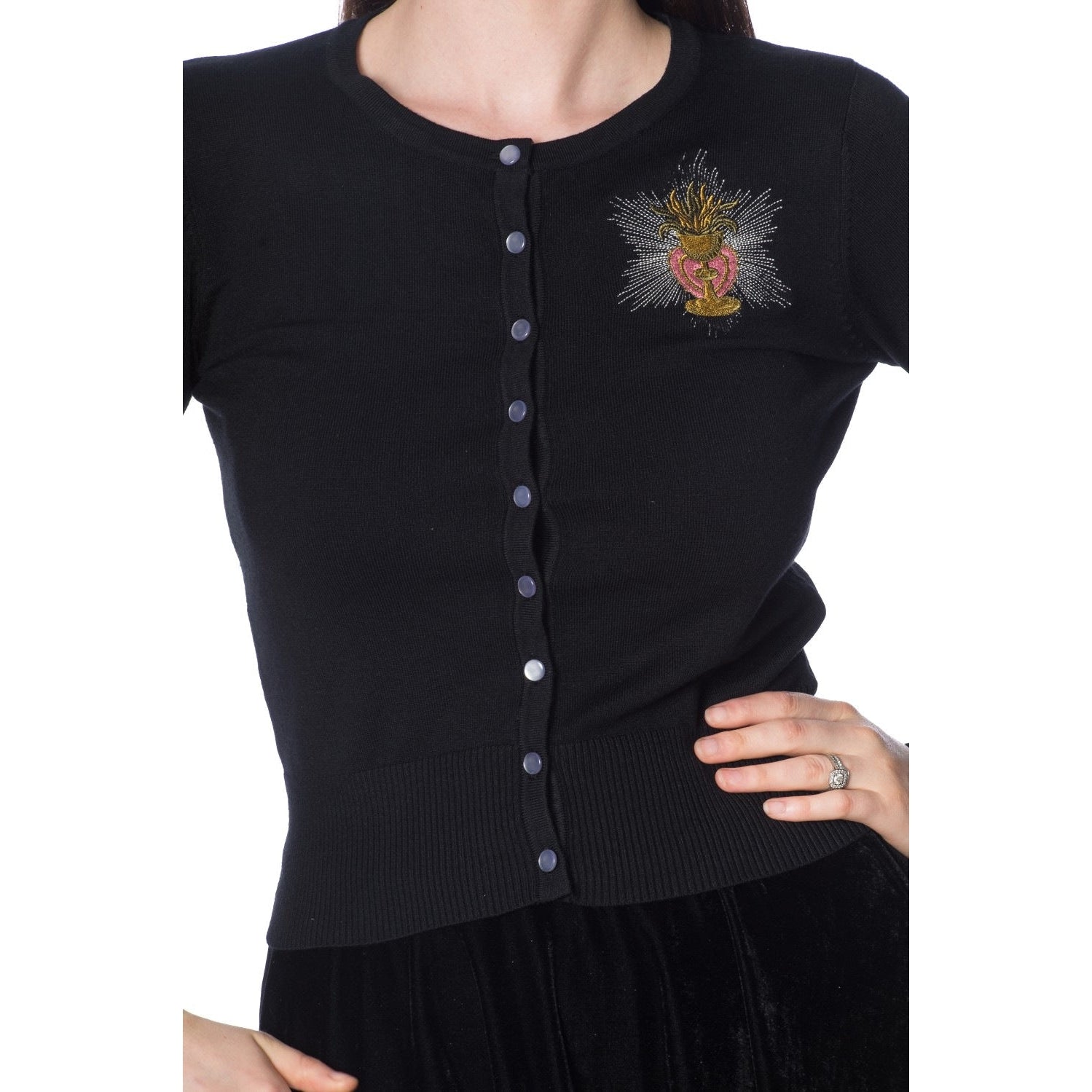 Priestess Cardigan-Womens Cardigans-Scarlett Dawn