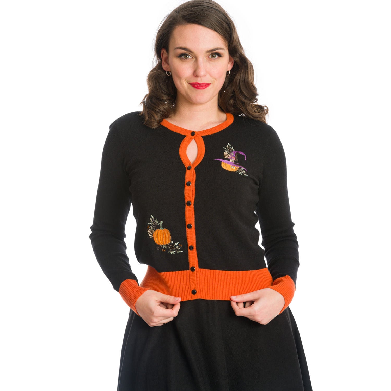 Pumpkin Spice Cardigan-Womens Cardigans-Scarlett Dawn