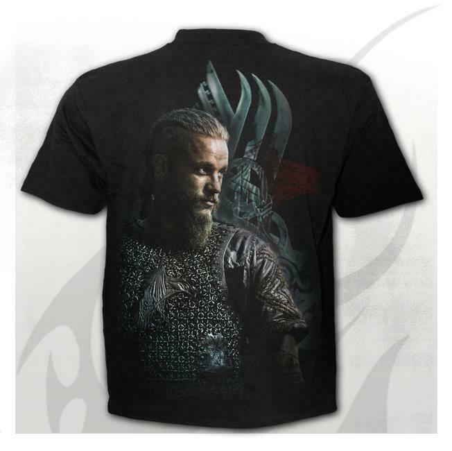 Ragnar Face Official Vikings Mens T-Shirt-Mens T-Shirts &amp; Tanks-Scarlett Dawn