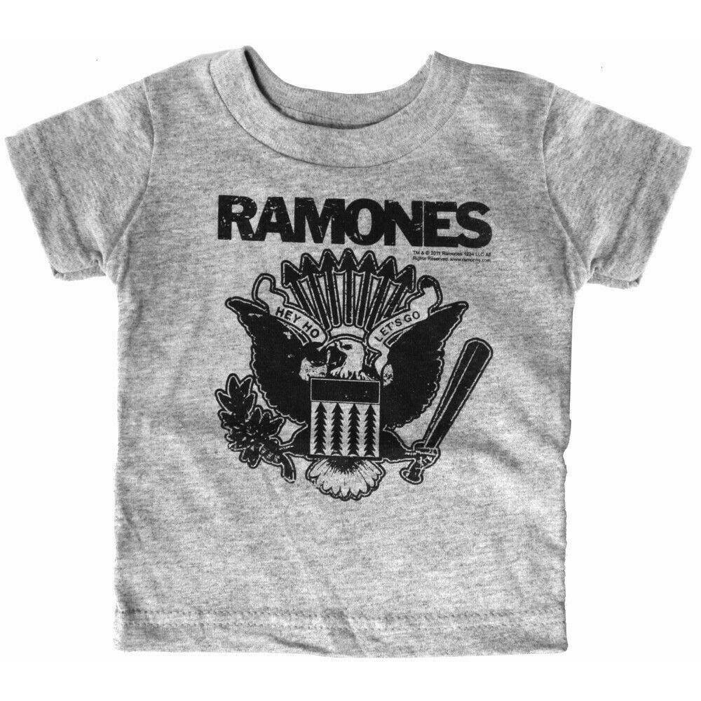 Ramones Grey Baby Boys T-Shirt-Baby, Toddler And Kids-Scarlett Dawn