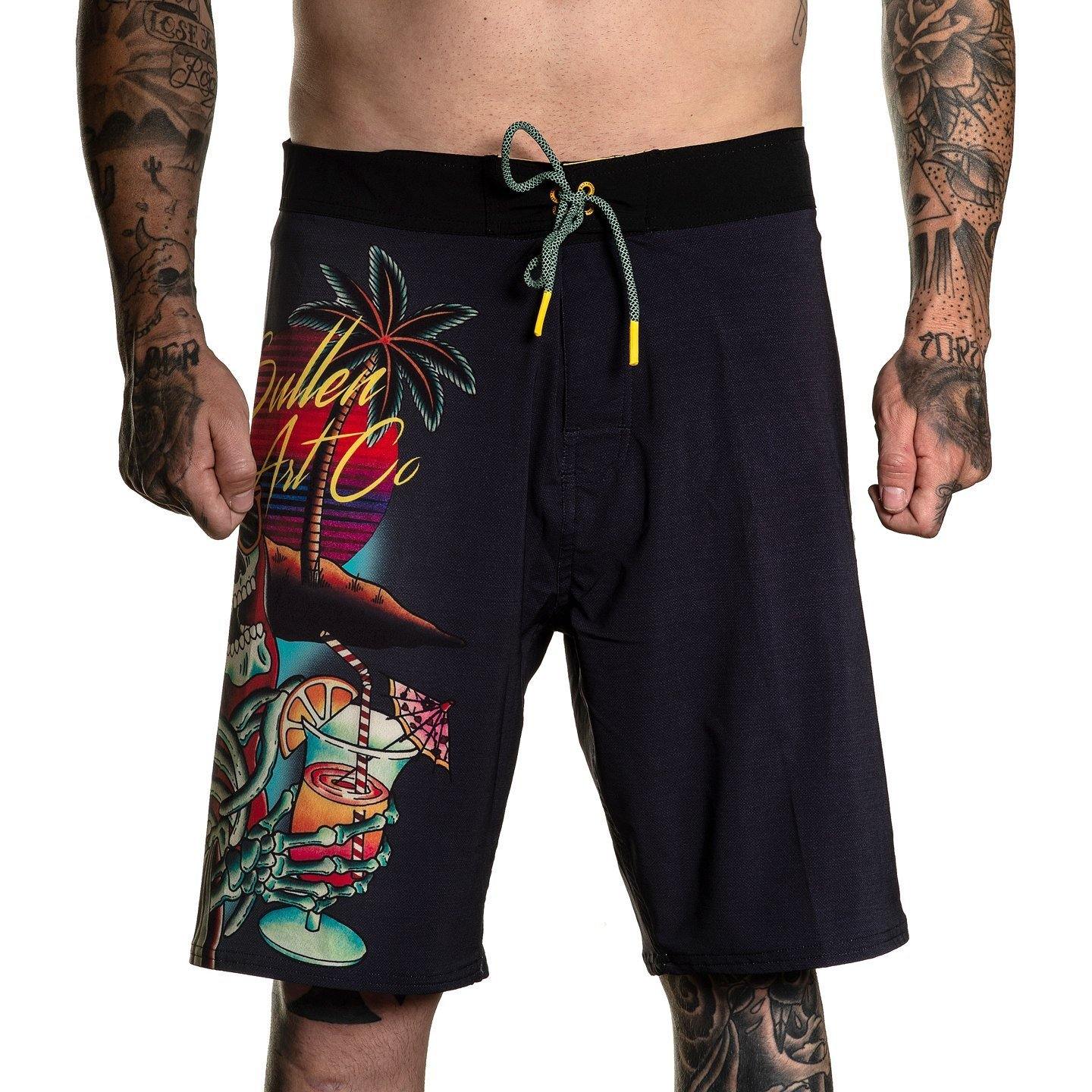 Reap-O-Colada Board Shorts-Mens Shorts & Pants-Scarlett Dawn