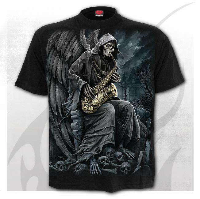 Reaper Blues Mens T-Shirt-Mens T-Shirts &amp; Tanks-Scarlett Dawn
