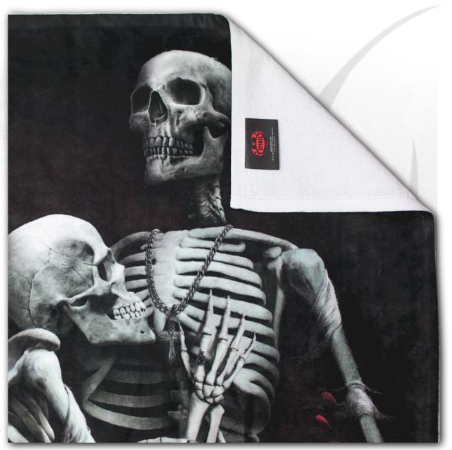 Rest In Peace Bath Towel-Towels-Scarlett Dawn