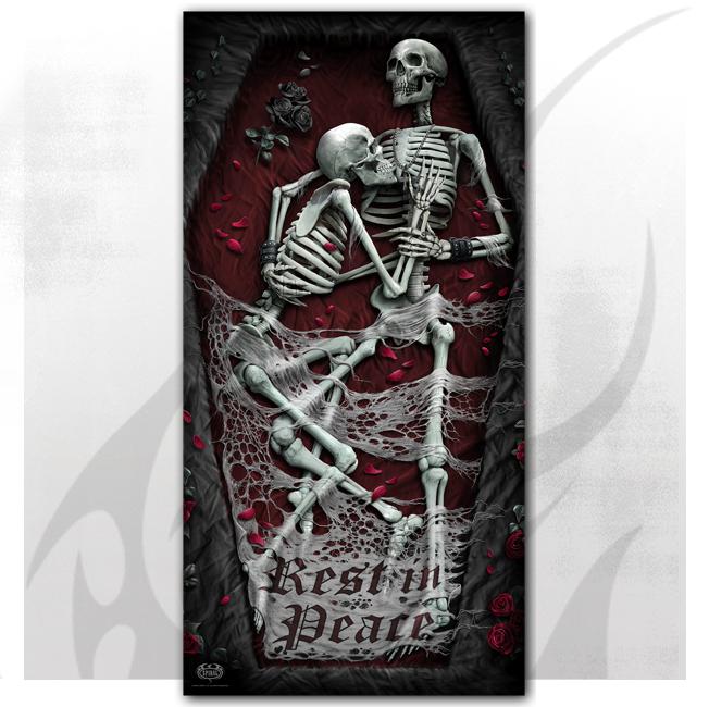 Rest In Peace Bath Towel-Towels-Scarlett Dawn