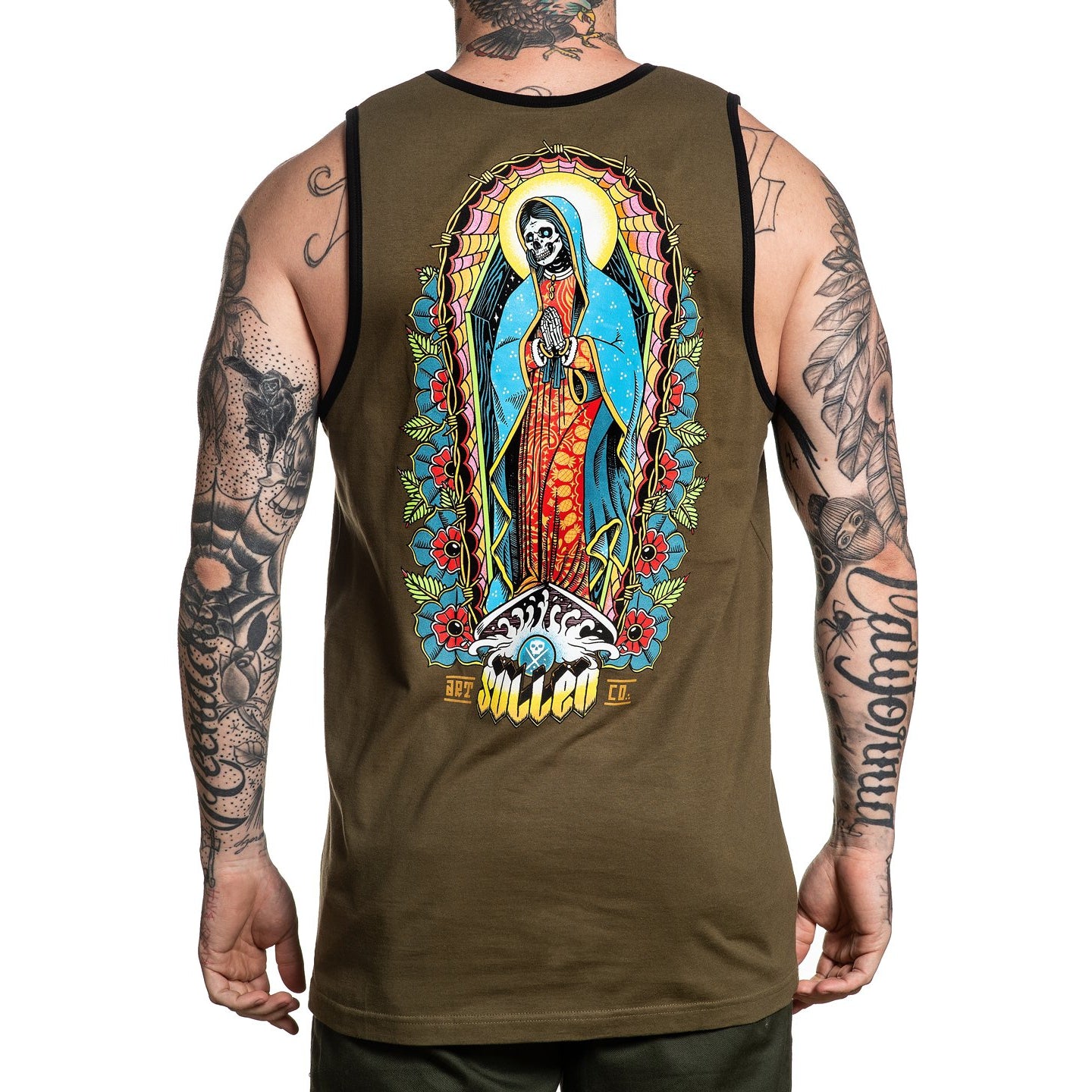 Reza Por El Premium Fit Mens Tank-Mens T-Shirts & Tanks-Scarlett Dawn