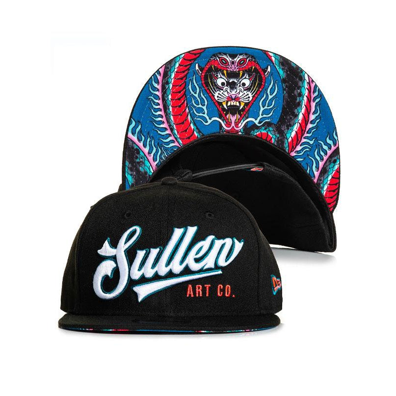 Ring Of Fire New Era Snapback Cap-Mens Beanies, Hats & Snapback Caps-Scarlett Dawn