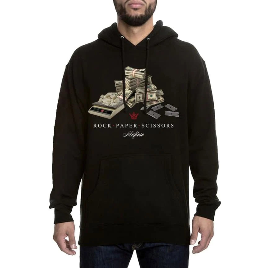 Rock Paper Scissors Mens Hoodie-Mens Jumpers, Hoodies & Long Sleeves-Scarlett Dawn