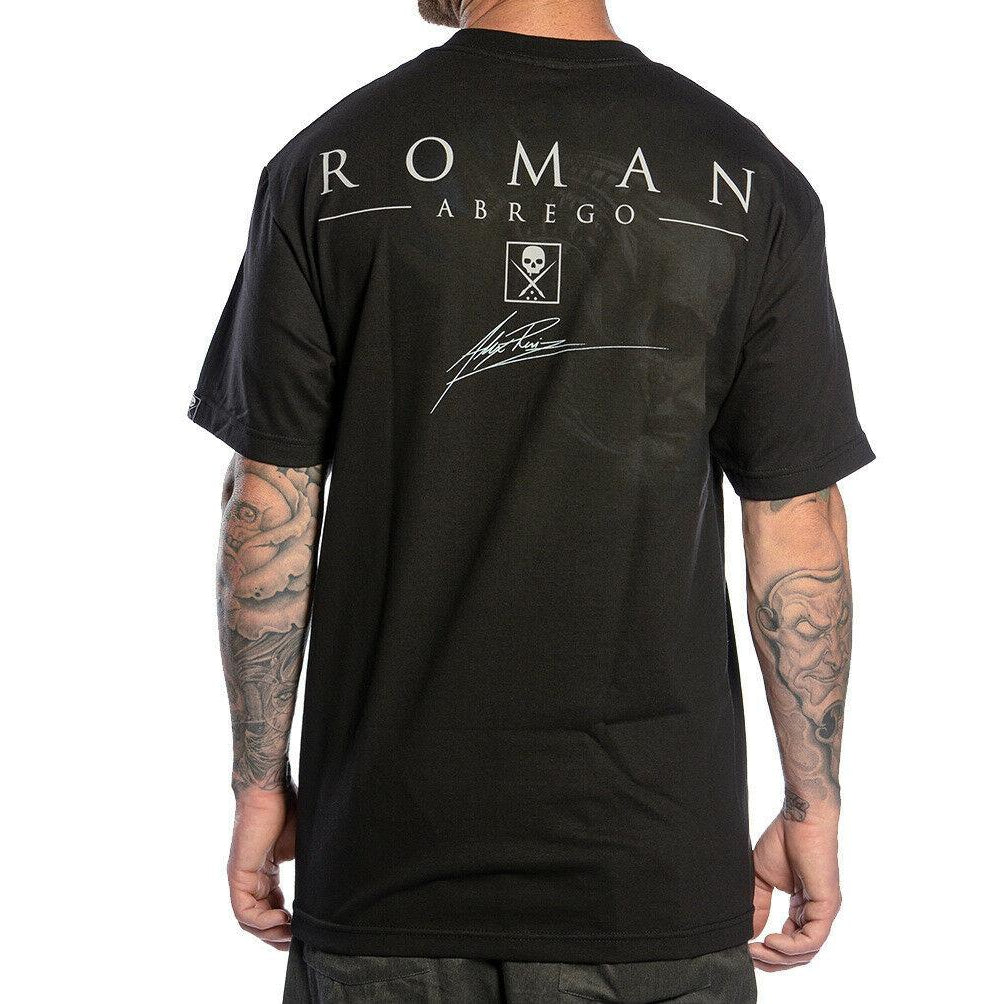 Roman Badge Standard Fit Mens T-Shirt-Mens T-Shirts & Tanks-Scarlett Dawn