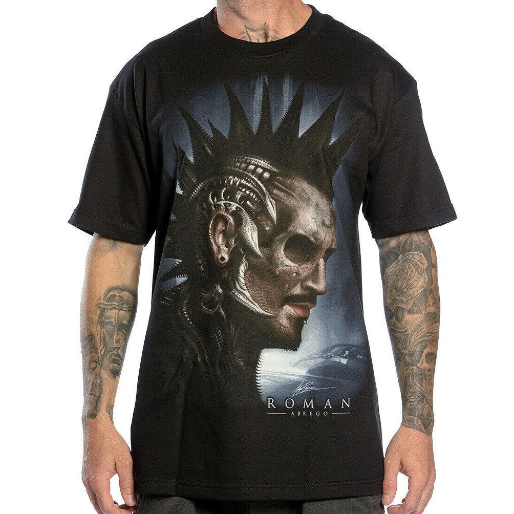 Roman Badge Standard Fit Mens T-Shirt-Mens T-Shirts & Tanks-Scarlett Dawn