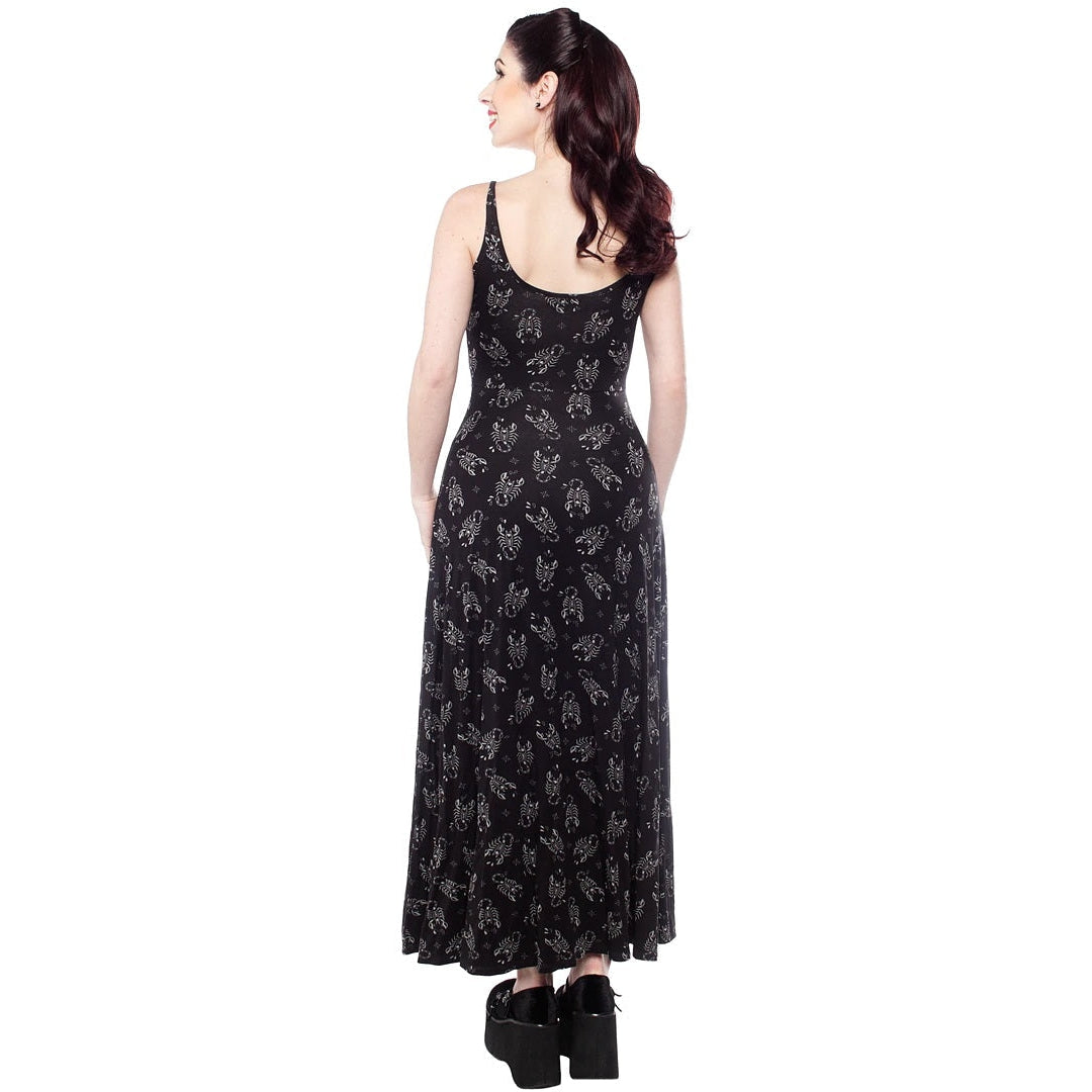 Scorpion Maxi Dress-Womens Dresses-Scarlett Dawn
