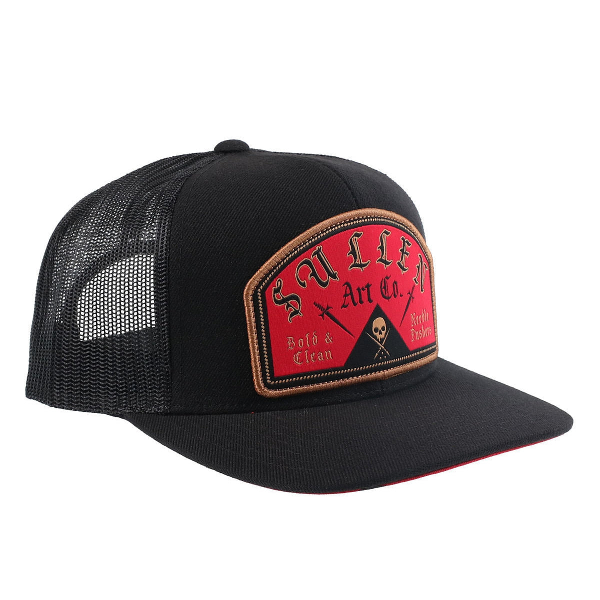 Scotch Trucker Snapback Cap-Mens Beanies, Hats & Snapback Caps-Scarlett Dawn