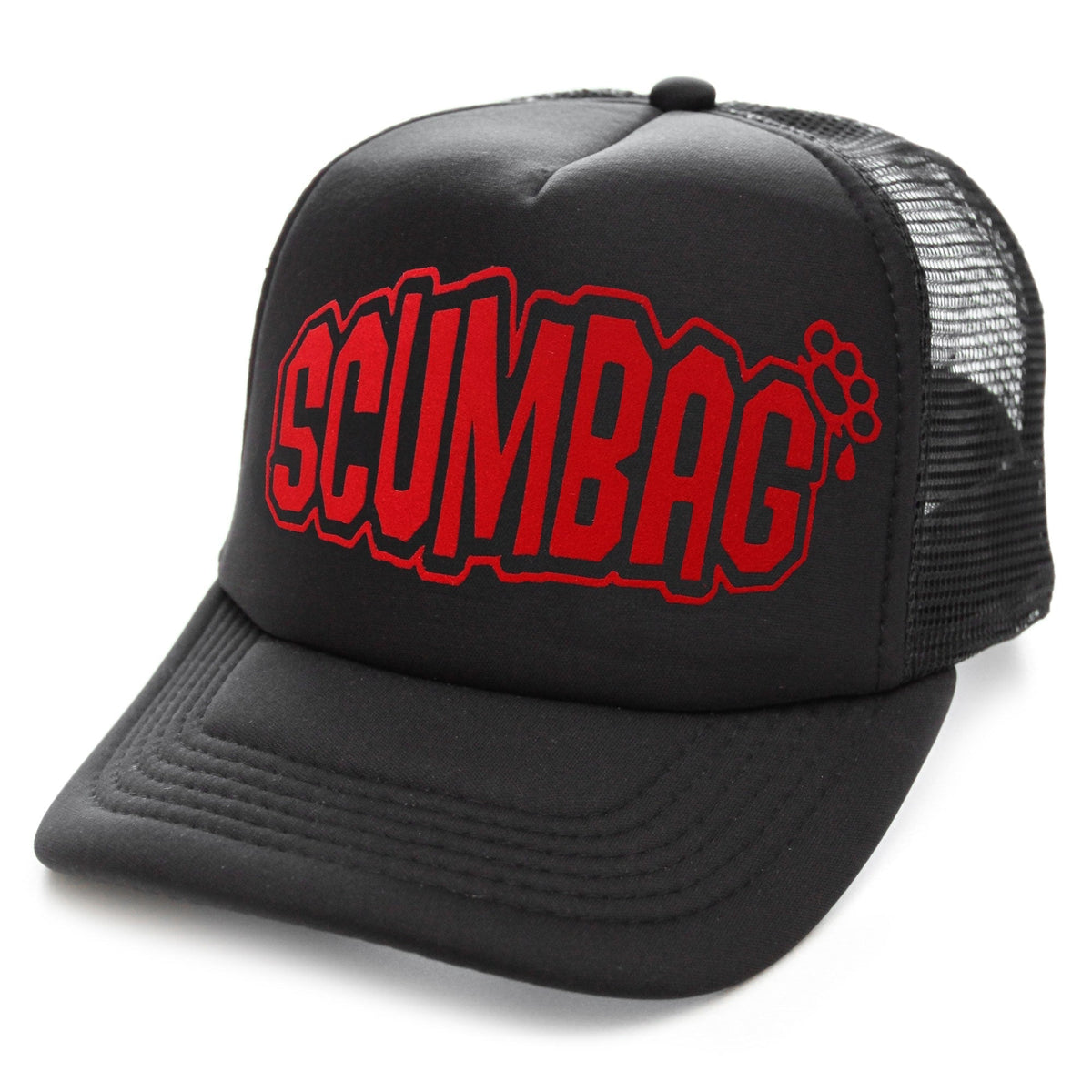 Scumbag Snapback Trucker Cap-Mens Beanies, Hats &amp; Snapback Caps-Scarlett Dawn