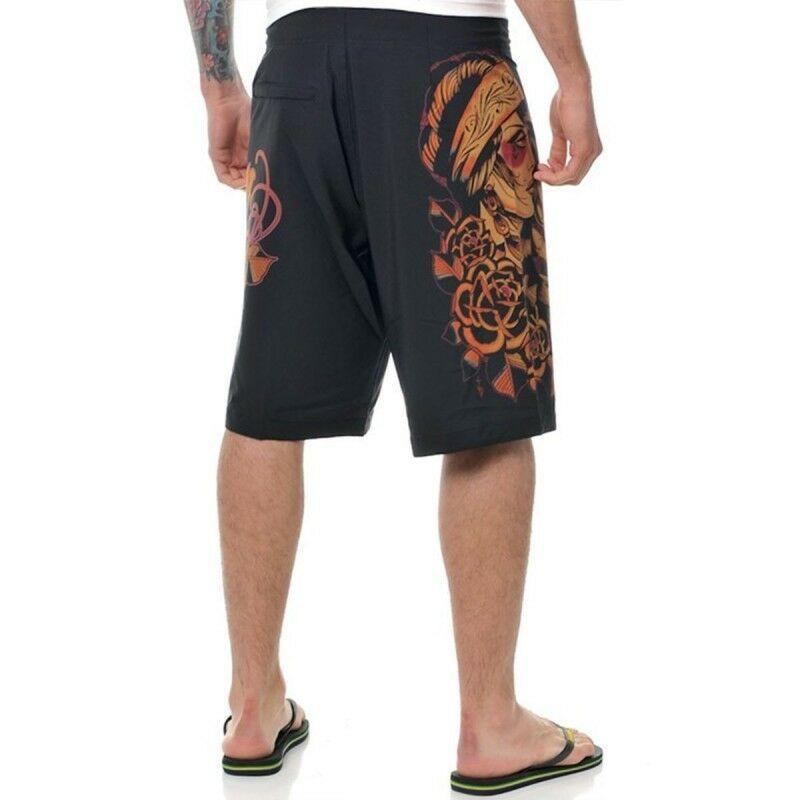 Sea Of Sorrows Board Shorts-Mens Shorts & Pants-Scarlett Dawn