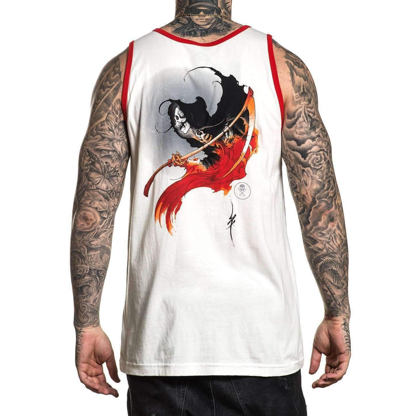 Shane Reaper Premium Fit Mens Tank-Mens T-Shirts & Tanks-Scarlett Dawn