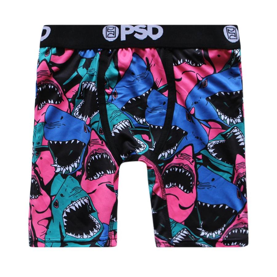 PSD Underwear, Shark Bite, Youth Boxer Briefs