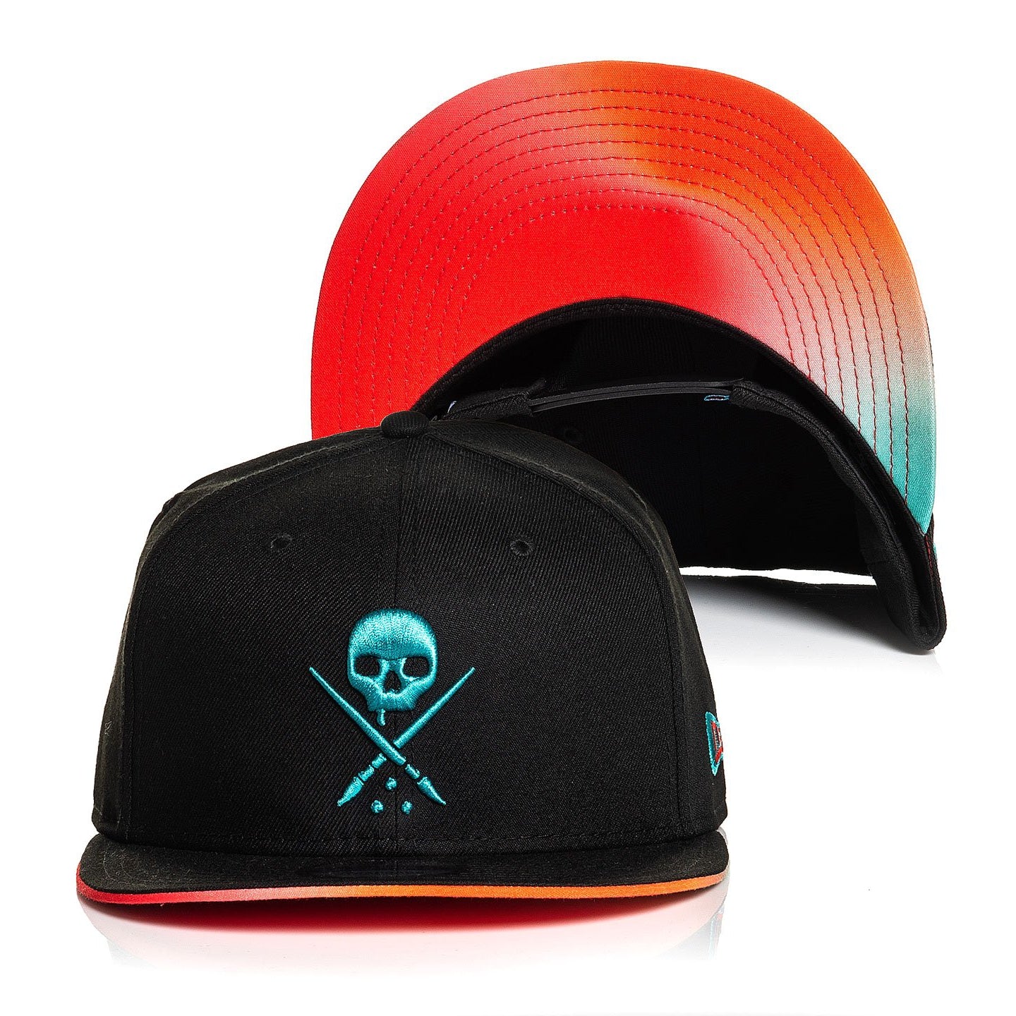 Shred Eternal New Era Snapback Cap-Mens Beanies, Hats & Snapback Caps-Scarlett Dawn