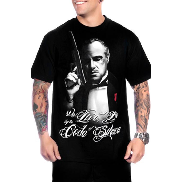 Silencer Black Mens T-Shirt-Mens T-Shirts & Tanks-Scarlett Dawn