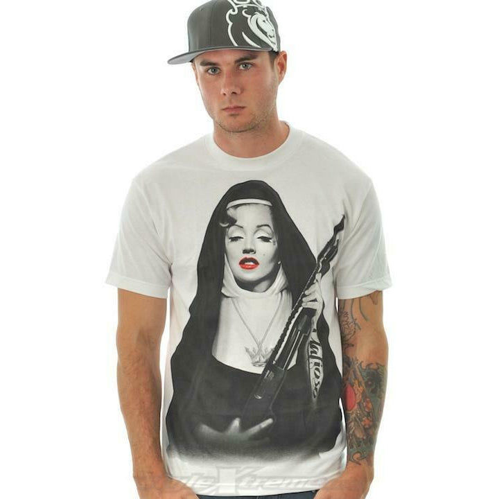 Sister Monroe White Mens T-Shirt-Mens T-Shirts & Tanks-Scarlett Dawn