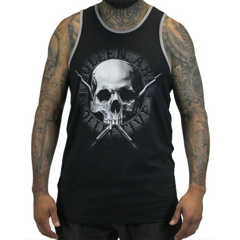 Skullen Mens Tank-Mens T-Shirts & Tanks-Scarlett Dawn