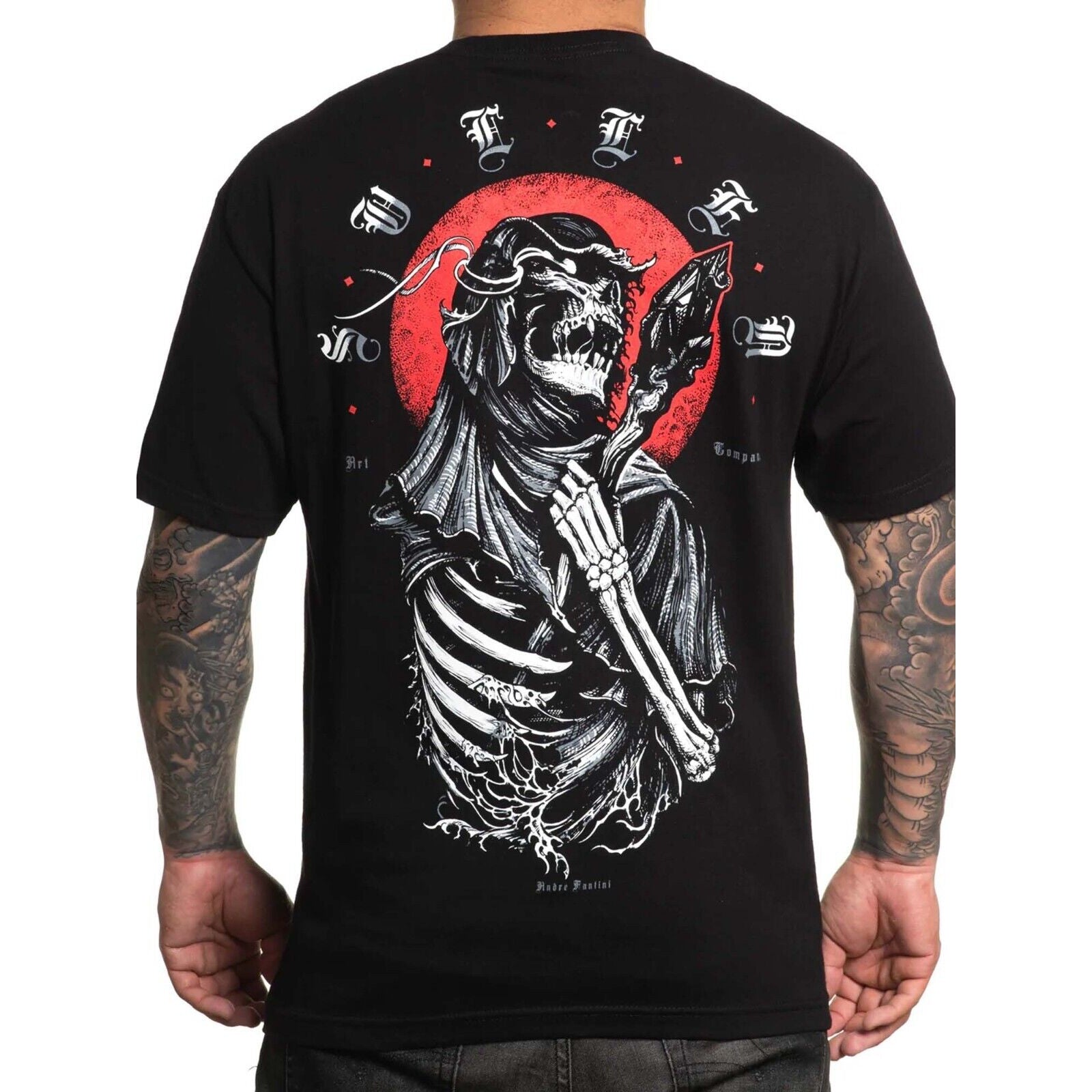 Sorcerer Standard Fit Mens T-Shirt-Mens T-Shirts & Tanks-Scarlett Dawn