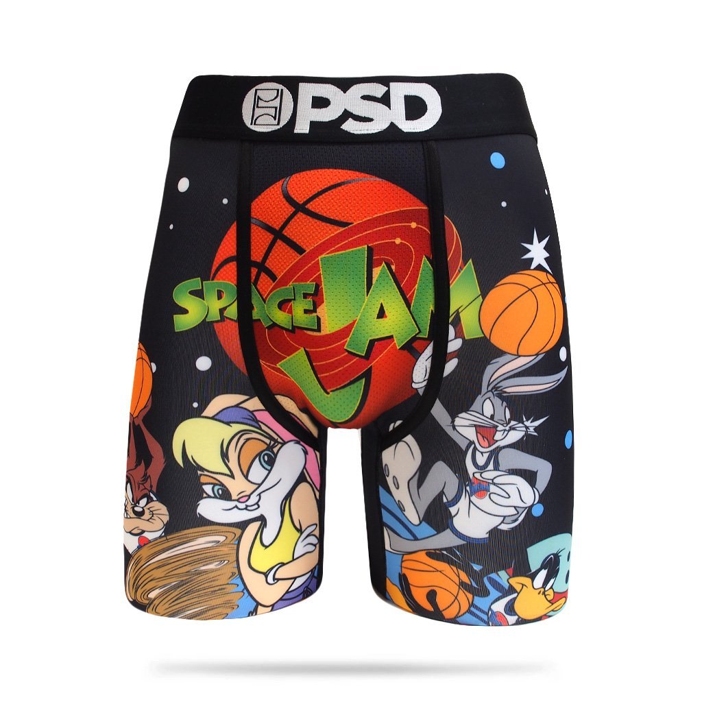 Space Jam Bugs Team Boxer Briefs-Mens Underwear-Scarlett Dawn