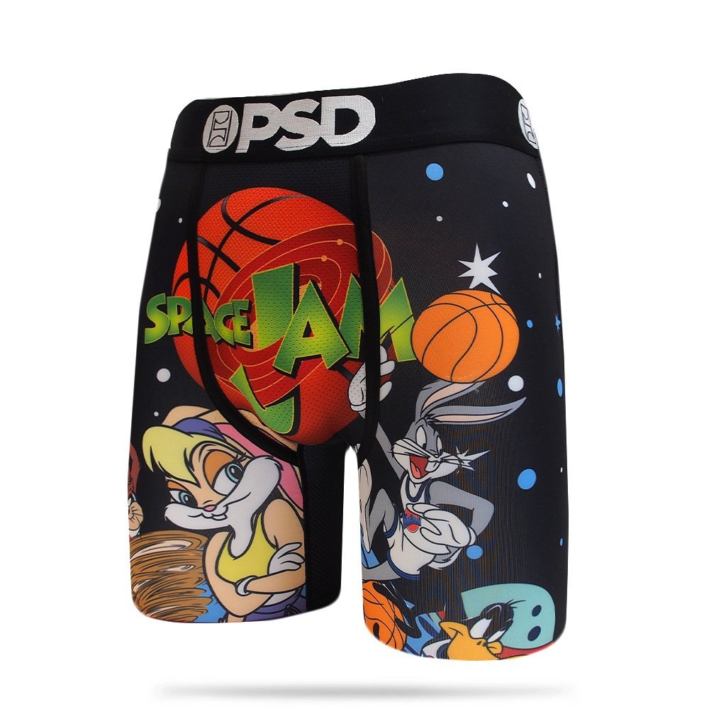 Space Jam Bugs Team Boxer Briefs-Mens Underwear-Scarlett Dawn