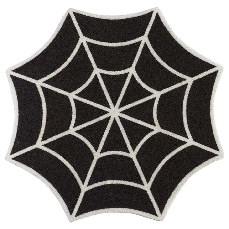 Spiderweb Floor Rug-Rugs & Mats-Scarlett Dawn