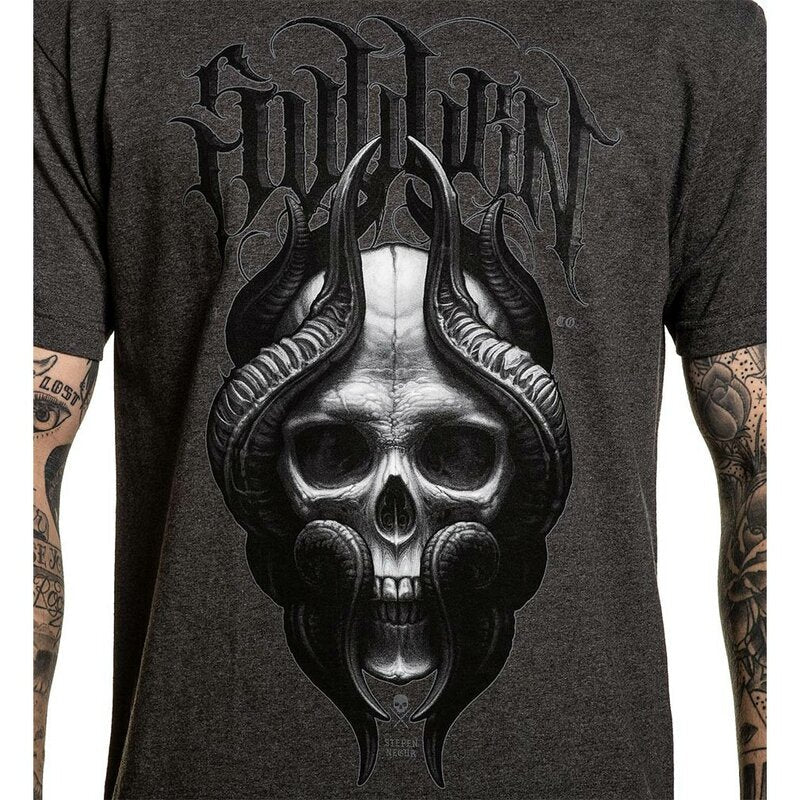 Stepan Negur Skull Standard Fit Mens T-Shirt-Mens T-Shirts &amp; Tanks-Scarlett Dawn