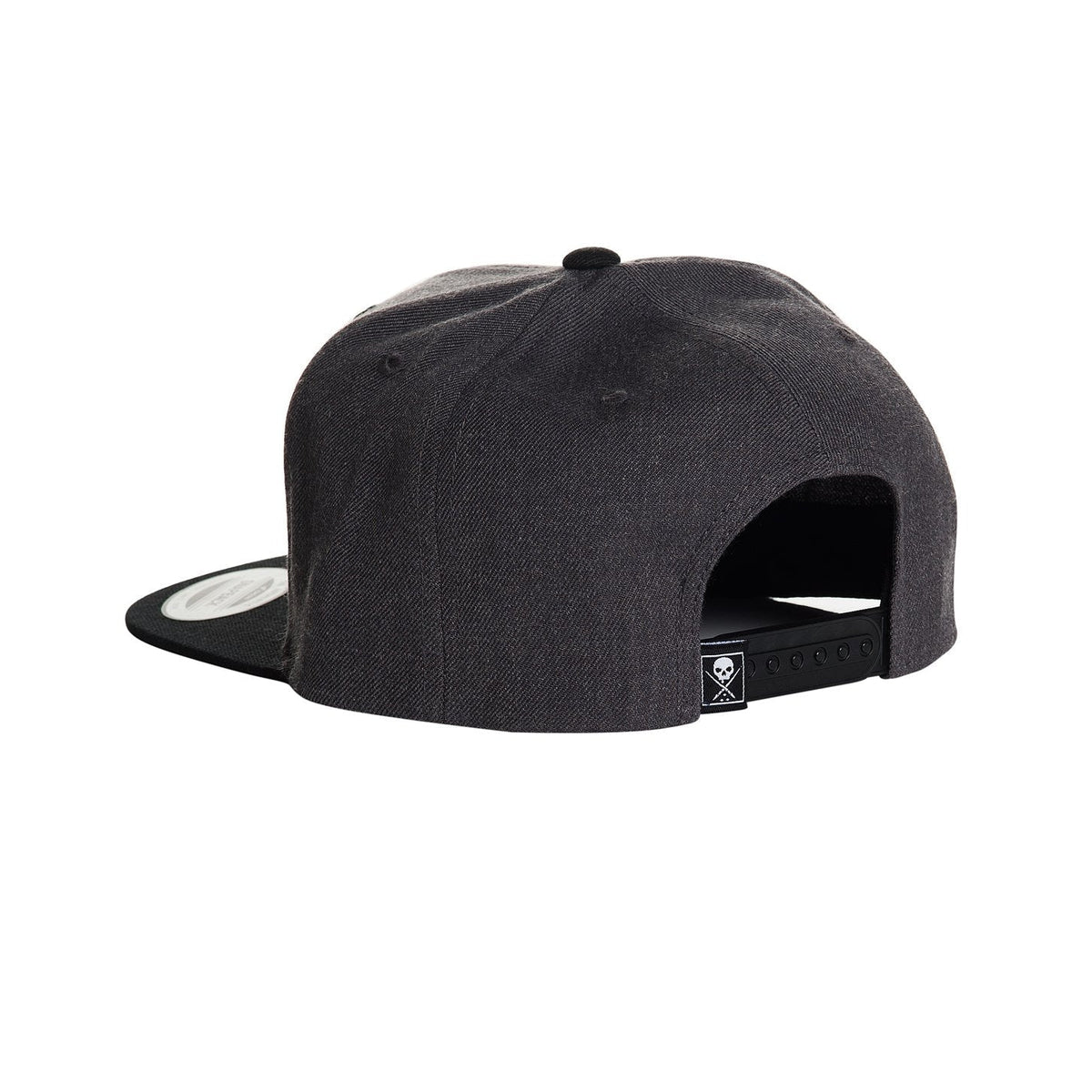Sterling Grey Snapback Cap-Mens Beanies, Hats &amp; Snapback Caps-Scarlett Dawn