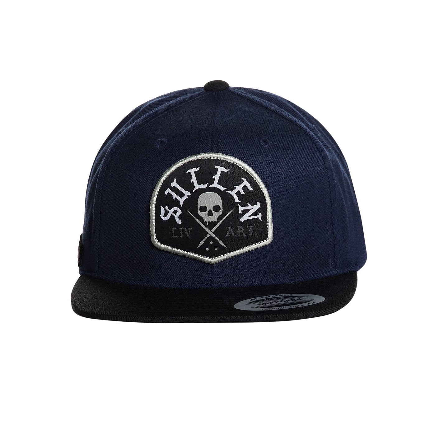 Sterling Obsidian Snapback Cap-Mens Beanies, Hats & Snapback Caps-Scarlett Dawn