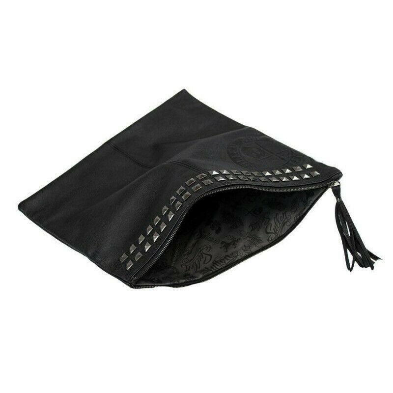 Studded Envelope Purse Clutch Handbag-Womens Handbags, Purses & Wallets-Scarlett Dawn