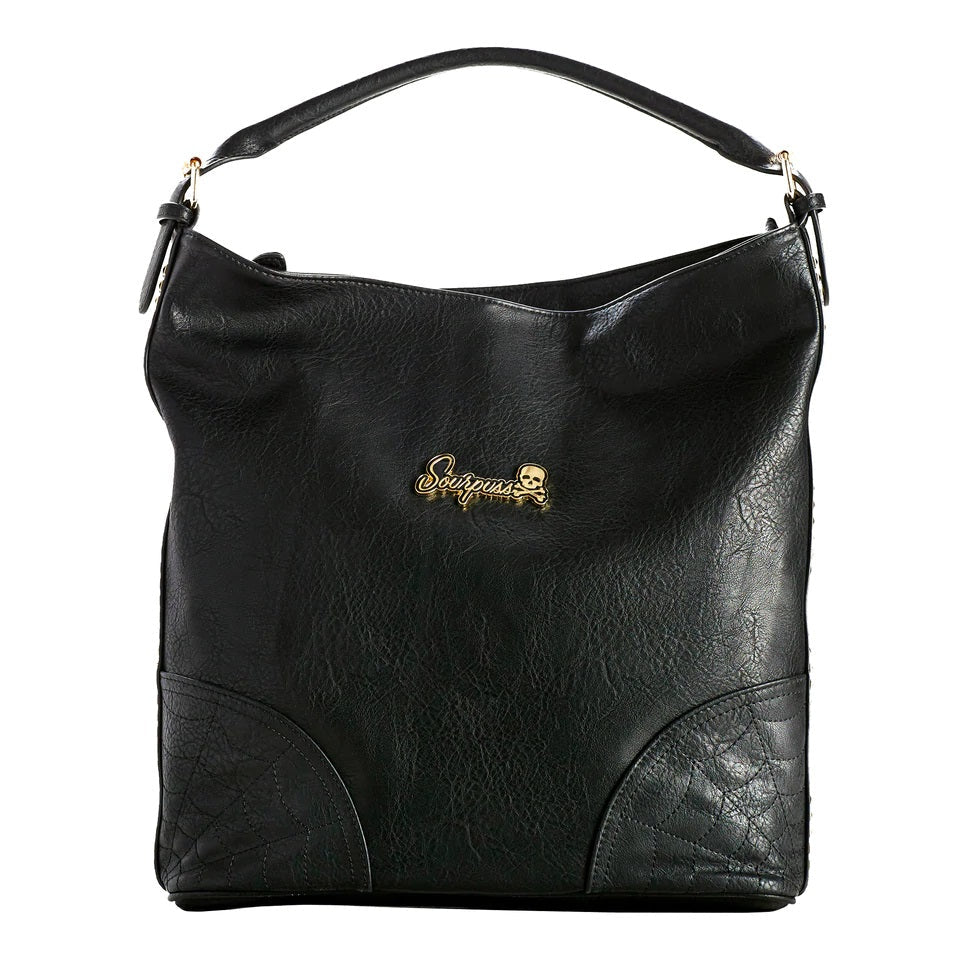 Studs & Web Large Hobo Purse-Womens Handbags, Purses & Wallets-Scarlett Dawn