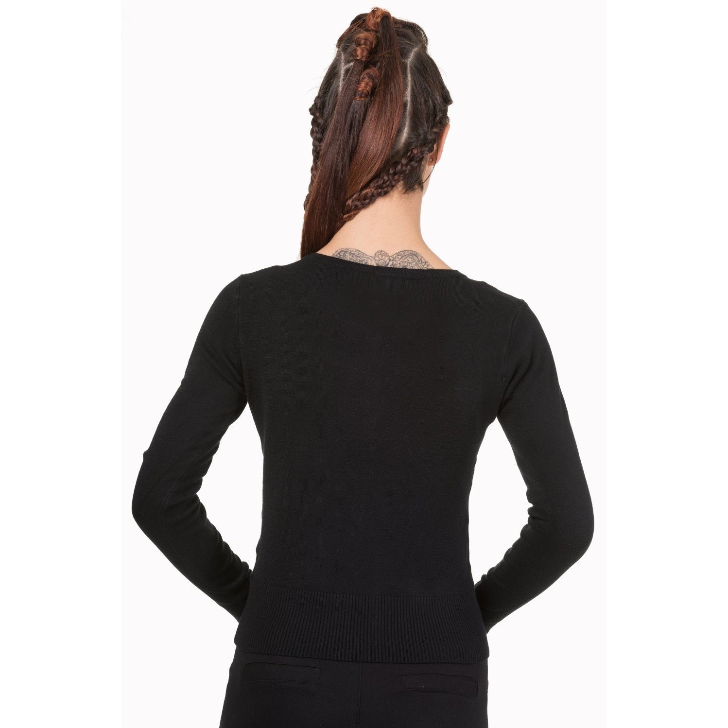 Sugar Skull Cardigan-Womens Cardigans-Scarlett Dawn