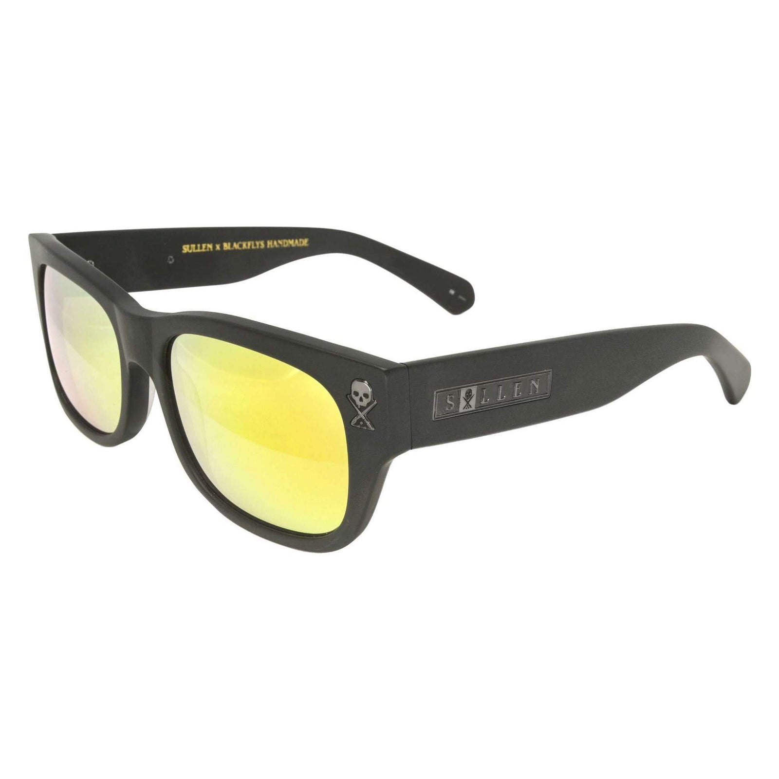 Sullen Fly 2 Gold Lens Collab Sunglasses-Mens Sunglasses-Scarlett Dawn