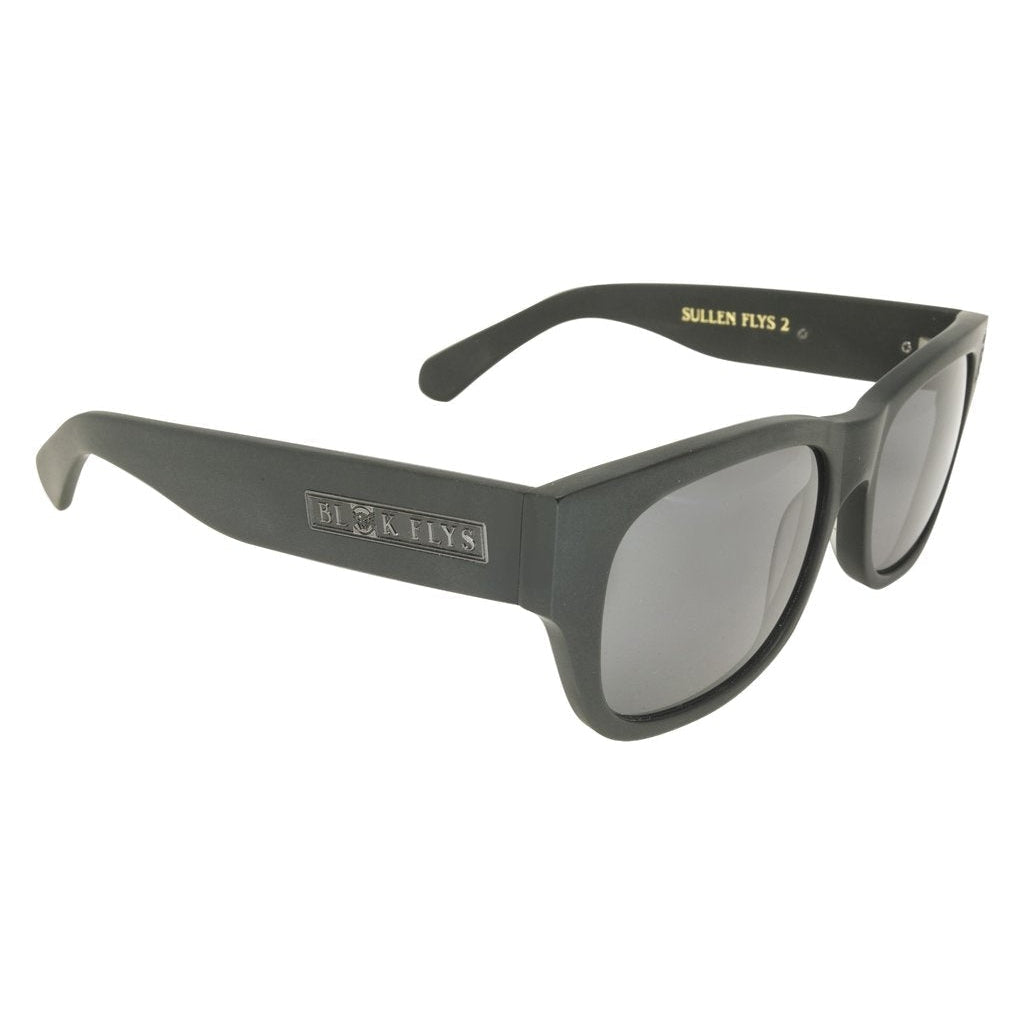 Sullen Fly 2 Matte Black Collab Sunglasses-Mens Sunglasses-Scarlett Dawn