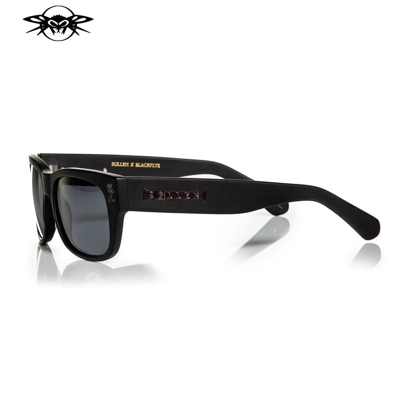 Sullen Fly 2 Next Chapter Matte Black Sunglasses-Mens Sunglasses-Scarlett Dawn