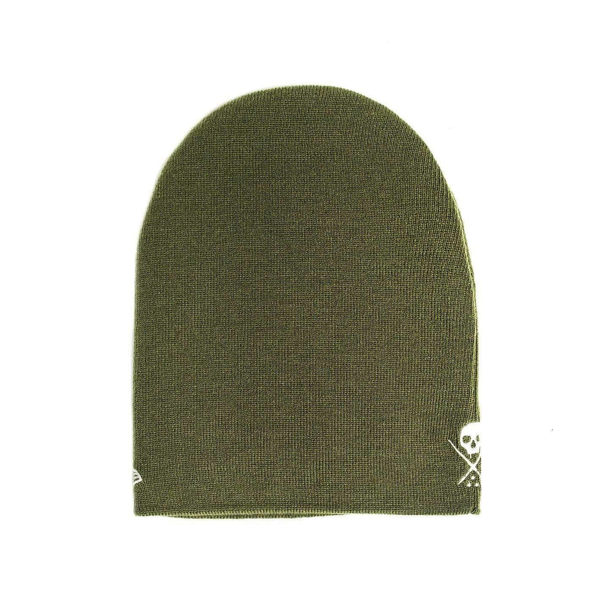 Sullen New Era Standard Issue Olive Beanie-Mens Beanies, Hats &amp; Snapback Caps-Scarlett Dawn