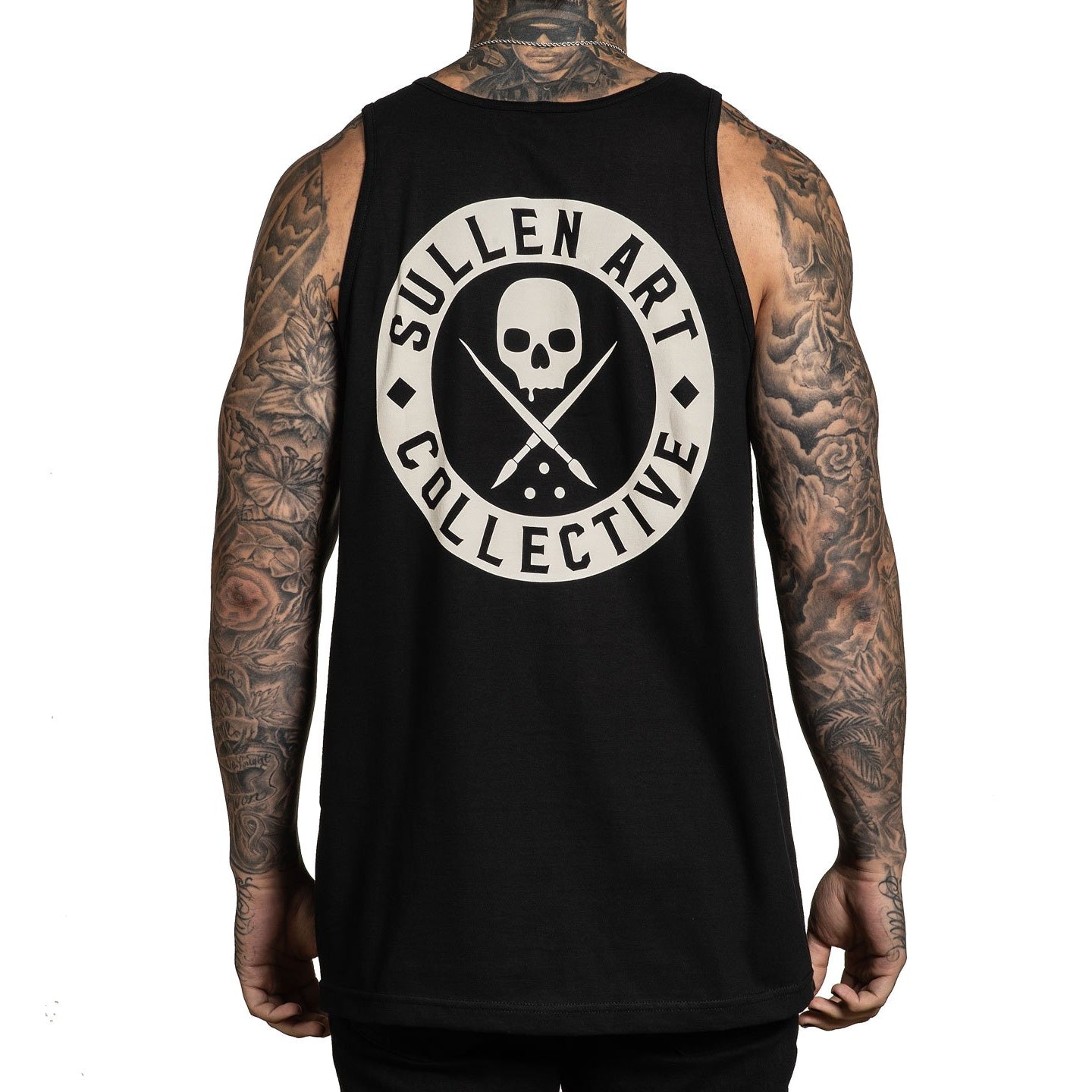 Summer Black Standard Fit Mens Tank-Mens T-Shirts & Tanks-Scarlett Dawn