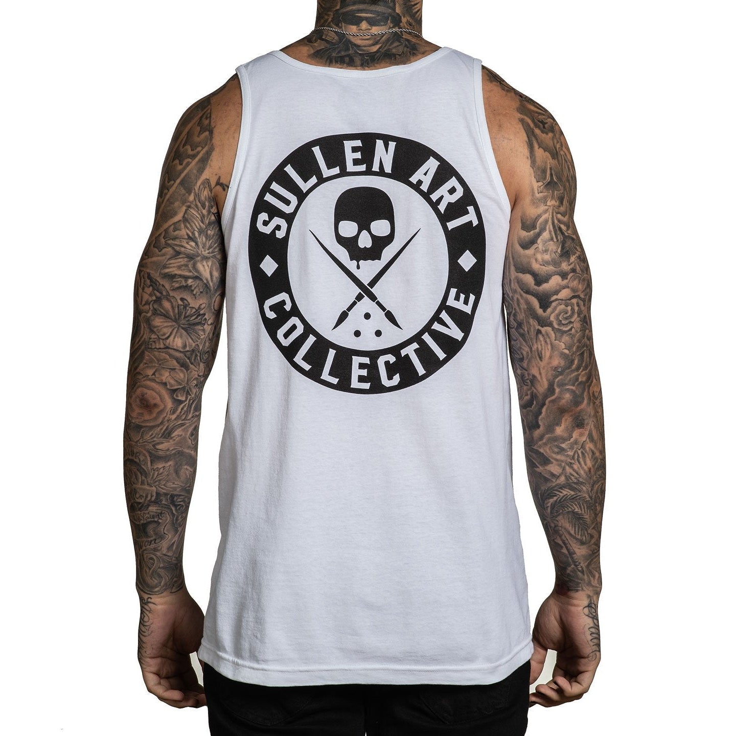 Summer White Standard Fit Mens Tank-Mens T-Shirts & Tanks-Scarlett Dawn