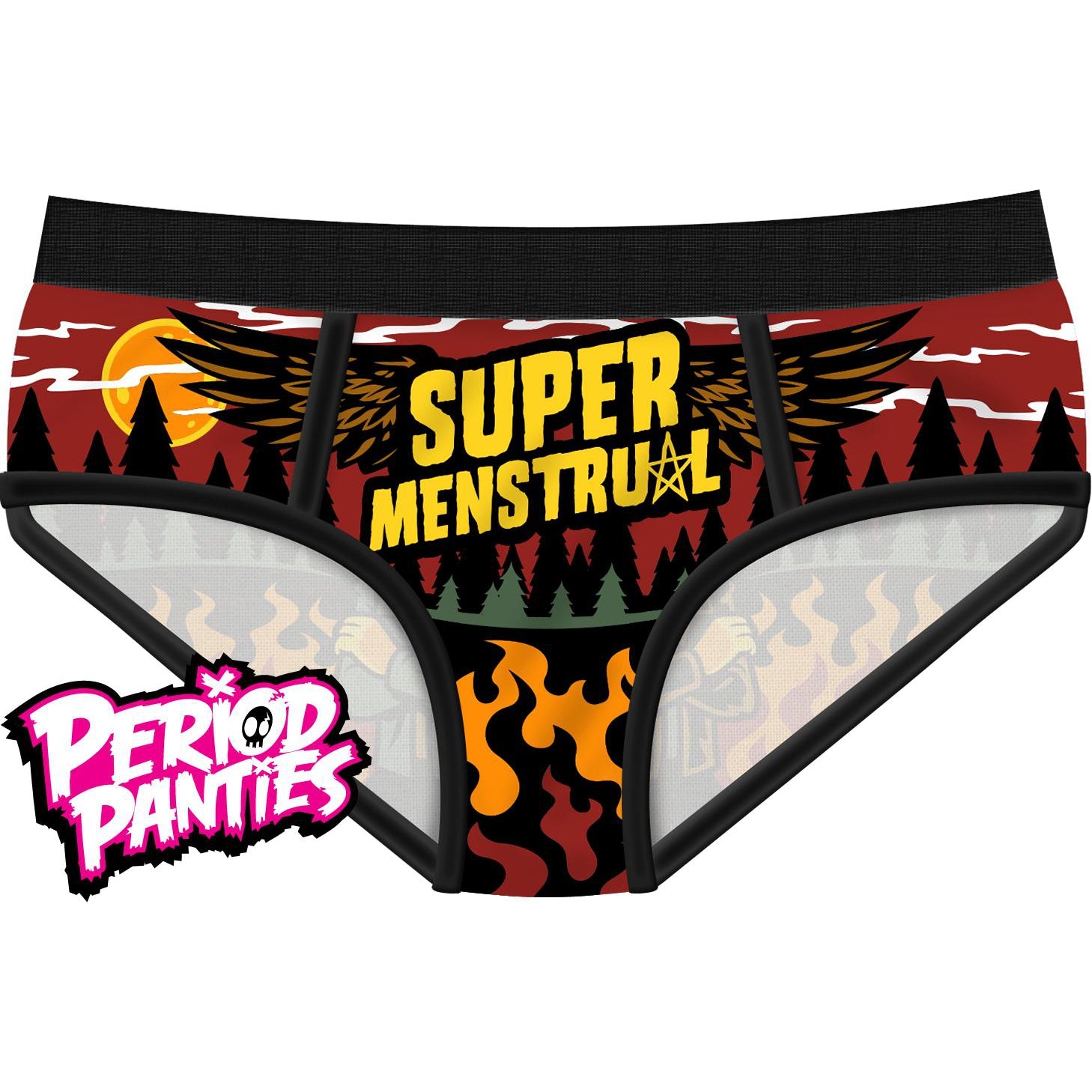 Super Menstral Period Panties-Womens Underwear-Scarlett Dawn