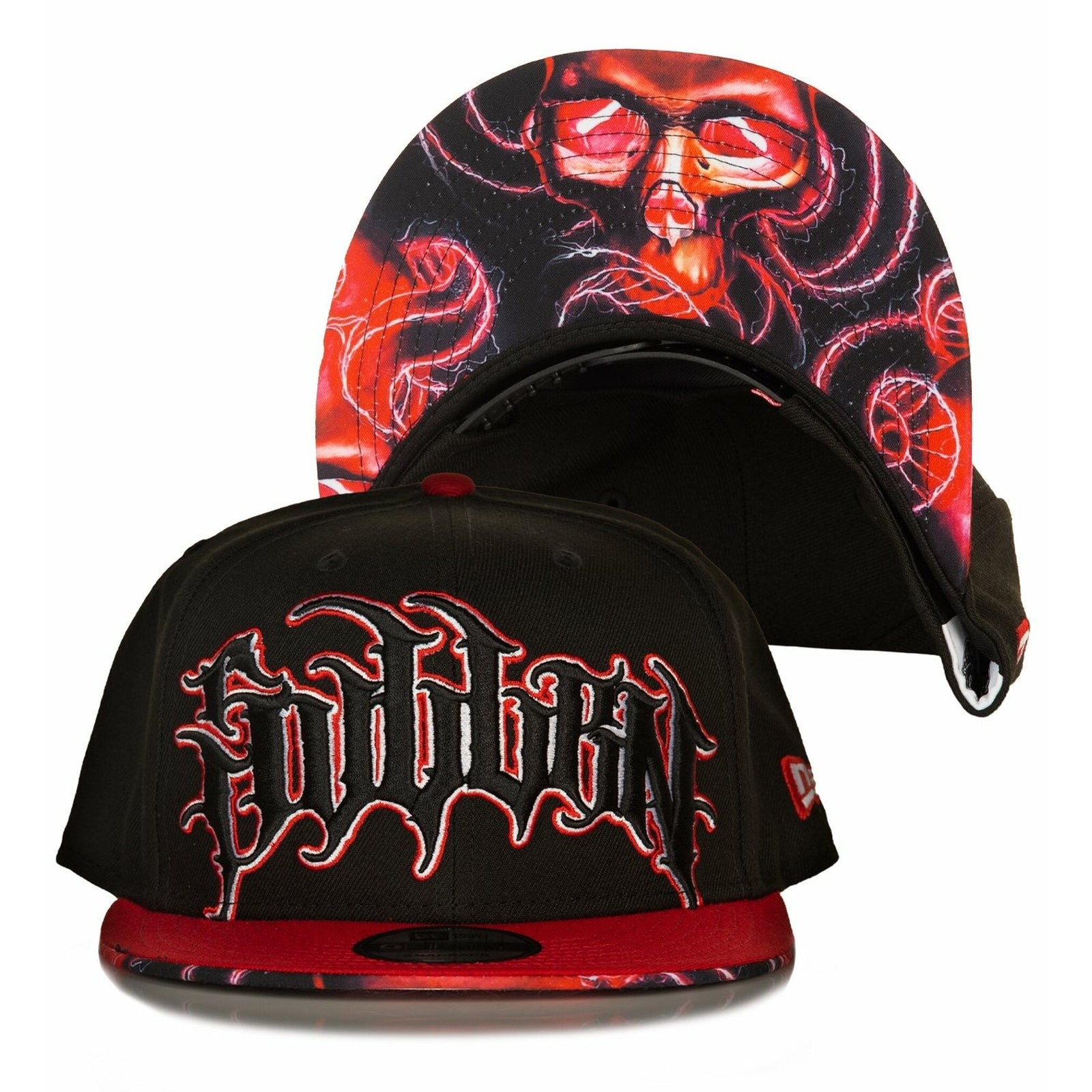 Swarbrick Electric Snapback Cap-Mens Beanies, Hats & Snapback Caps-Scarlett Dawn