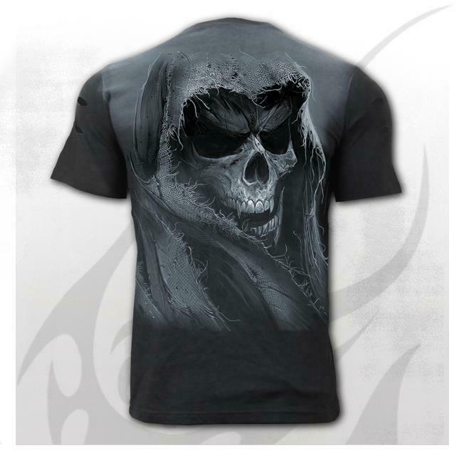 Tattered Skull Mens T-Shirt-Mens T-Shirts & Tanks-Scarlett Dawn